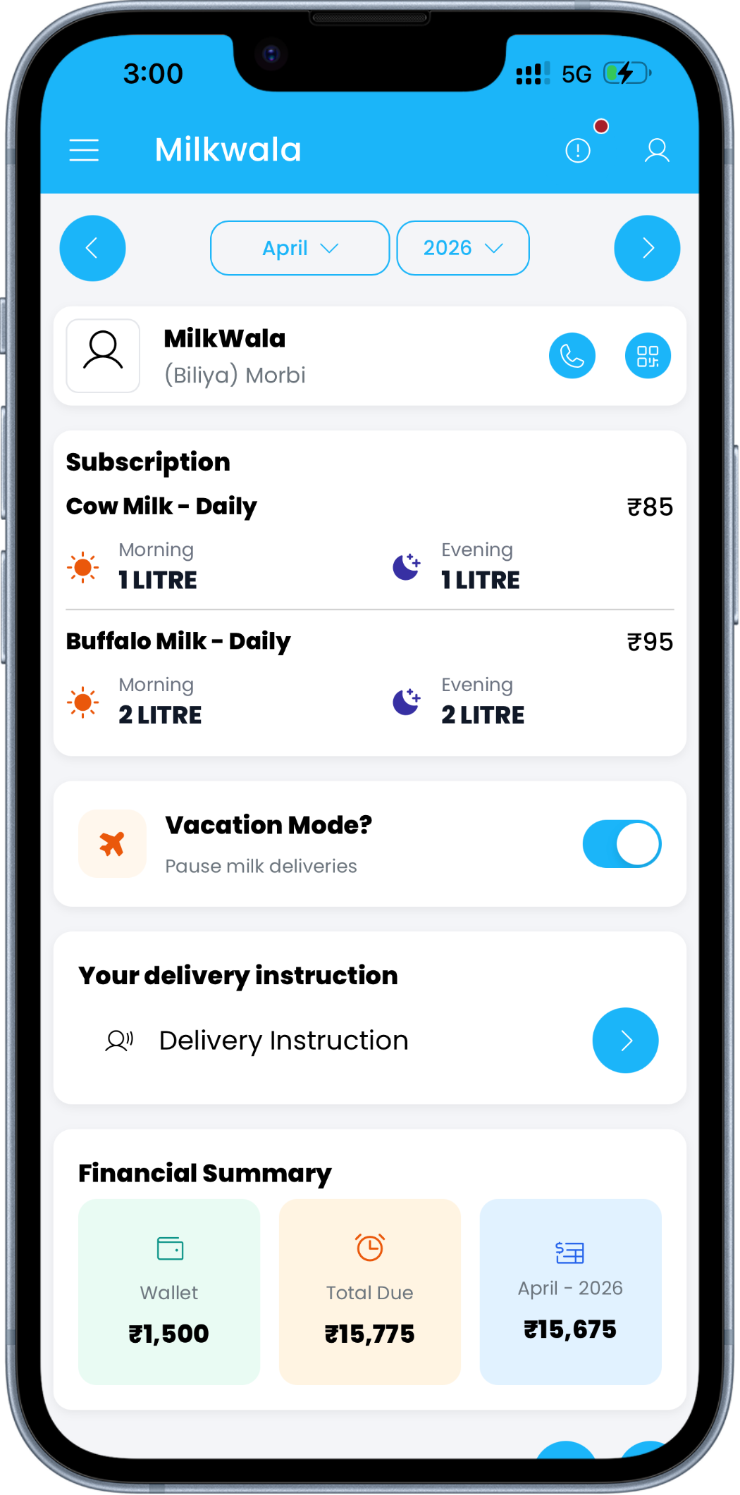 Customer App